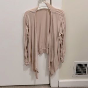 Pale pink/cream colored Premise cardigan